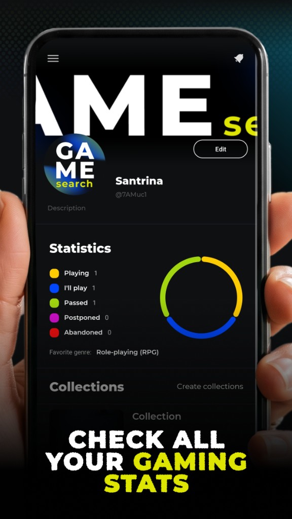 GameSearch profile