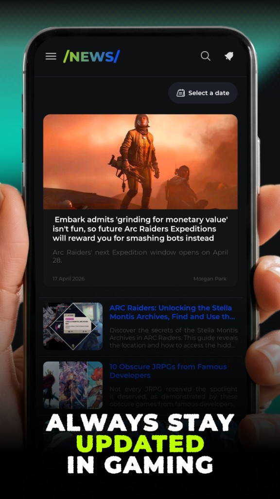 GameSearch news